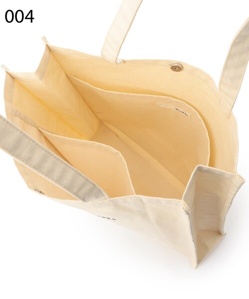 SHOO・LA・RUE（シューラルー）の「◆スクエアビッグトートバッグ（トートバッグ・レディース・ワインレッド/アイボリー/イエロー/ブルー/グレー/ブラック・00）」の11枚目の写真