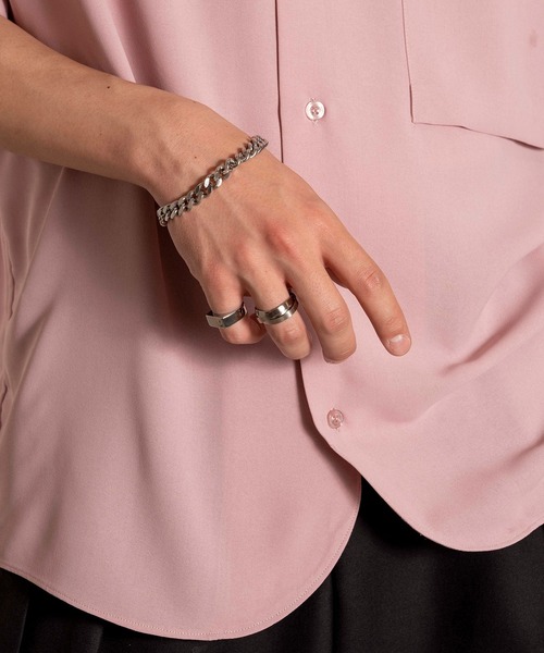 BROTHERHOOD(ブラザーフッド)の「【BROTHERHOOD】プレーンフラットトリプルリングv1「サージカルステンレス」(リング・メンズ・シルバー・MEDIUM/LARGE)」の9枚目の写真