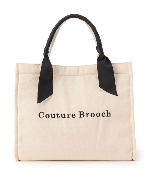 couture brooch（クチュールブローチ）の「Bigトートバッグ（トートバッグ・レディース・ライトブルー/ブラック系/ピンク系5・00）」の2枚目の写真