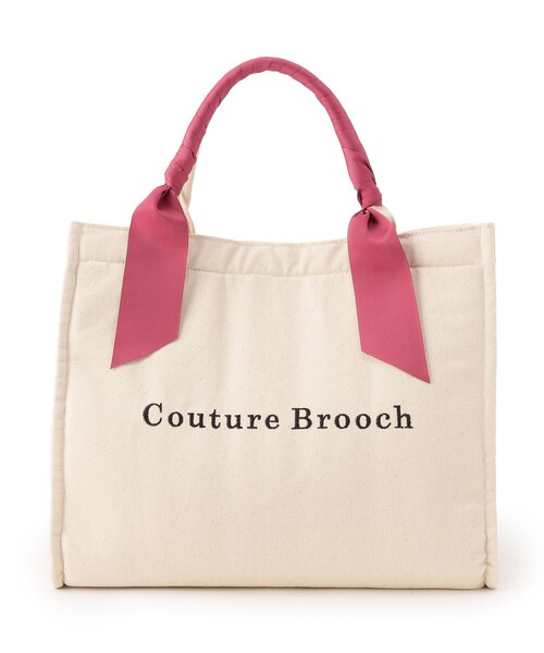 couture brooch（クチュールブローチ）の「Bigトートバッグ（トートバッグ・レディース・ライトブルー/ブラック系/ピンク系5・00）」の3枚目の写真