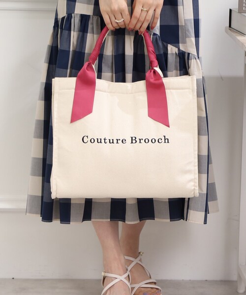 couture brooch（クチュールブローチ）の「Bigトートバッグ（トートバッグ・レディース・ライトブルー/ブラック系/ピンク系5・00）」の17枚目の写真