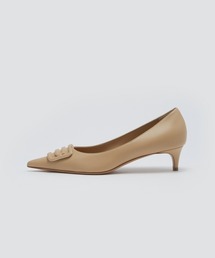 PELLICO ペリーコ CUORE デュエアネッリ スムースパンプス ベージュ PELLICO（ペリーコ）の「CUORE デュエ アネッリ スムース パンプス 3.5