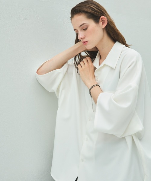 cussil（クシル）の「【cussil/クシル】アンティークシルバーチェーンロゴプレートブレスレット（ブレスレット・メンズ・ブラック系その他/アンティークシルバー・FREE）」の6枚目の写真