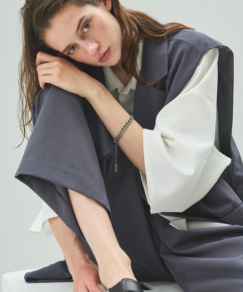 cussil（クシル）の「【cussil/クシル】アンティークシルバーチェーンロゴプレートブレスレット（ブレスレット・メンズ・ブラック系その他/アンティークシルバー・FREE）」の11枚目の写真