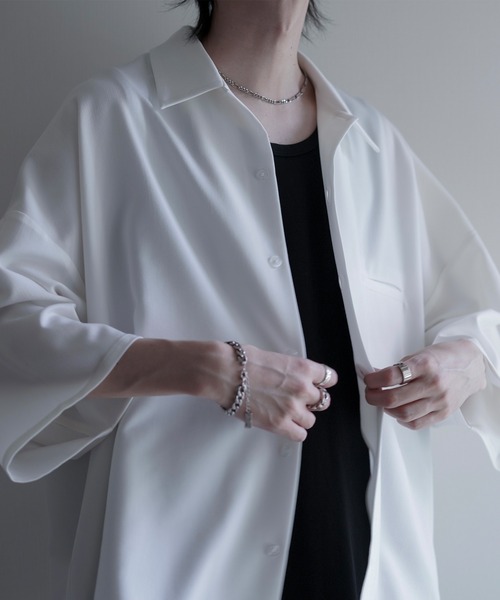 cussil（クシル）の「【cussil/クシル】アンティークシルバーチェーンロゴプレートブレスレット（ブレスレット・メンズ・ブラック系その他/アンティークシルバー・FREE）」の19枚目の写真