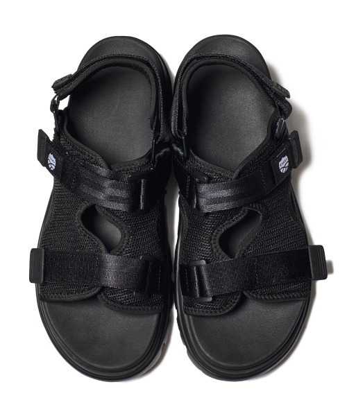 SHAKA（シャカ）の「【SHAKA】CHILL OUT EX（サンダル・レディース・ブラック・24cm/23cm/25）」の2枚目の写真