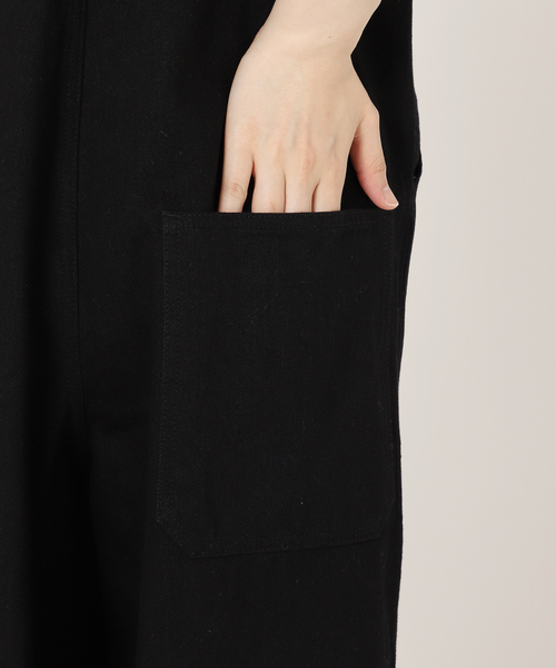 CURRENTAGE/カレンテージ】 別注 サロペット（つなぎ