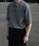 CALLNE(カルネ)の【CALLNE】Skipper Summer Knit Shirt/スキッパーサマーニットシャツ