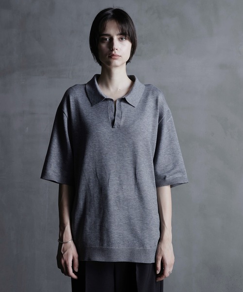 CALLNE（カルネ）の「【CALLNE】Skipper Summer Knit Shirt
