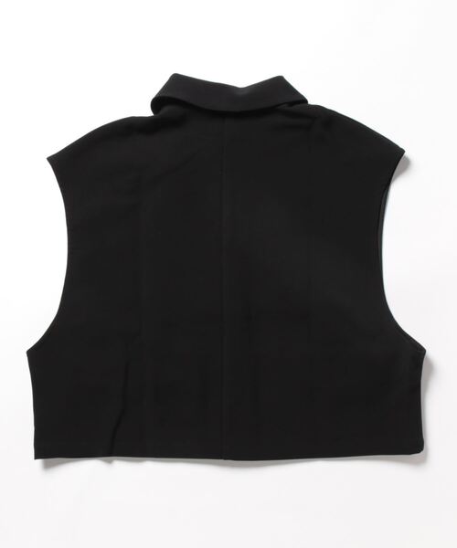STYLEBLOCK(スタイルブロック)の「リネンタッチオフラインサマージャケット(その他アウター・レディース・ライトベージュ/ベージュ/ブラック・M)」の4枚目の写真