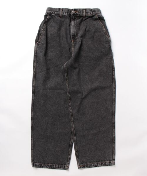 TIMELY WARNING（タイムリーワーニング）の「【Timely Warning】デニムワイドパンツ（デニムパンツ・メンズ・グレー/ブラック・M/L）」の21枚目の写真