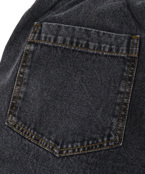 TIMELY WARNING（タイムリーワーニング）の「【Timely Warning】デニムワイドパンツ（デニムパンツ・メンズ・グレー/ブラック・M/L）」の10枚目の写真