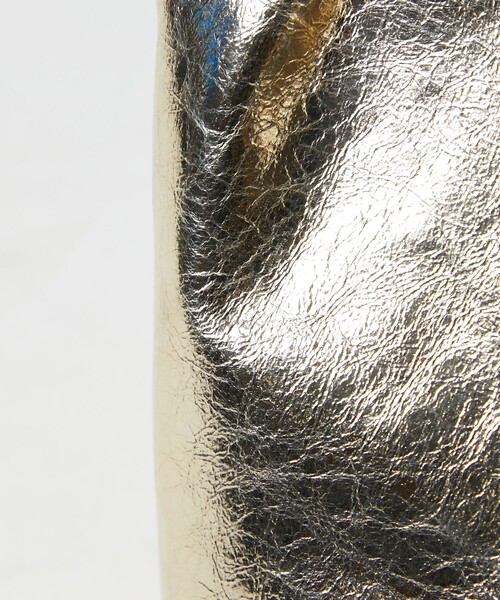 FREAK'S STORE（フリークスストア）の「【限定展開】cache cache/カシュカシュ　クラッシュメタリックバケツトート（ショルダーバッグ・レディース・ゴールド/シルバー/ブラック・ONE SIZE）」の11枚目の写真