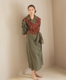 ラインヴァンド　フリンジ　スリーブ　トップス leinwande（ラインヴァンド）の「Fringe Jacquard Top（その他