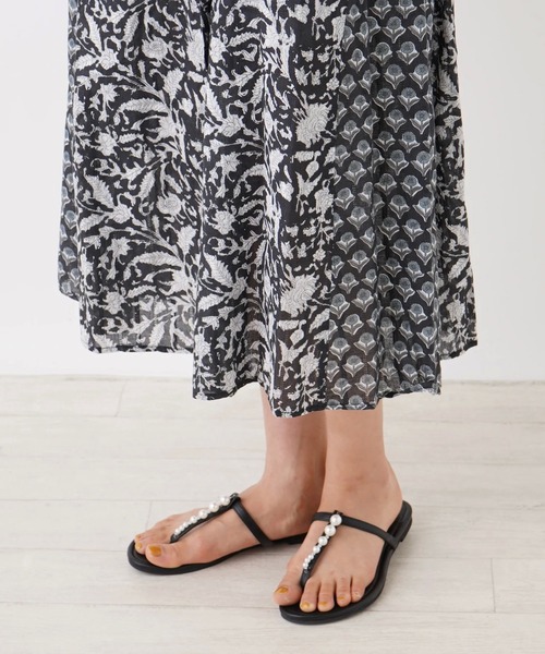 Brahmin（ブラーミン）の「【BRAHMIN】フラワープリントワンピース（ワンピース・レディース・ブラック・2）」の13枚目の写真