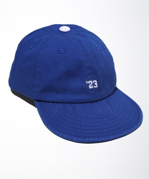 CAHLUMN（カウラム）の「CAHLUMN/カウラム 6Panel Cap“'23”/シックスパネルキャップ（キャップ・メンズ・ネイビー/ホワイト/ブルー・ﾌﾘ-）」の6枚目の写真