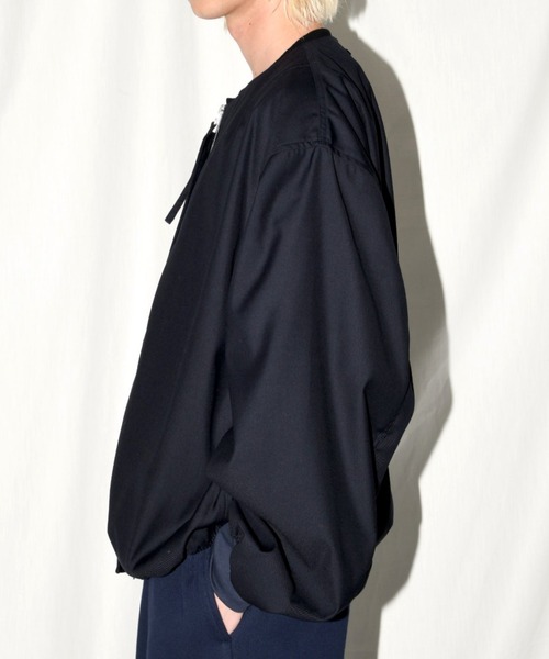 SUPERTHANKS(スーパーサンクス)の「MA-1 フライトジャケット/Rebuilt flight jacket (T/R)(MA-1・メンズ・ネイビー/ブラック/グレー・M/L/S)」の16枚目の写真