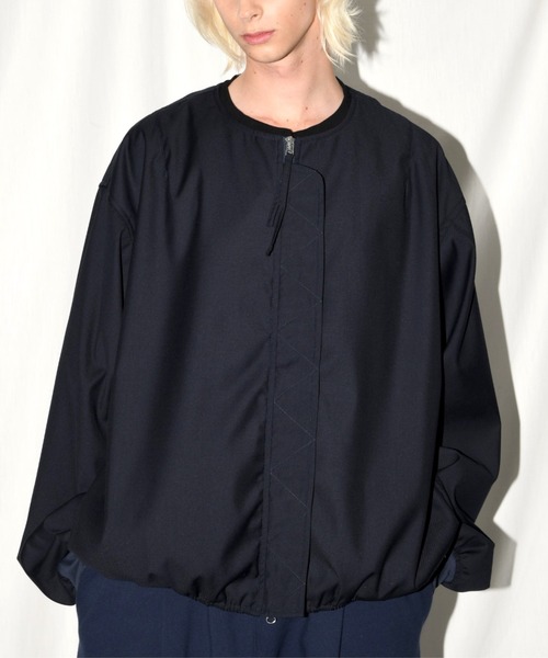 SUPERTHANKS(スーパーサンクス)の「MA-1 フライトジャケット/Rebuilt flight jacket (T/R)(MA-1・メンズ・ネイビー/ブラック/グレー・M/L/S)」の11枚目の写真