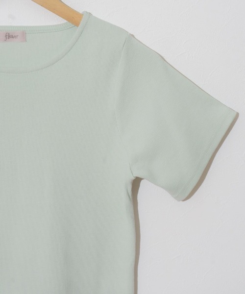 flower（フラワー）の「ポップカラーティーズ（Tシャツ/カットソー・レディース・イエロー/ホワイト/グリーン・FREE）」の12枚目の写真