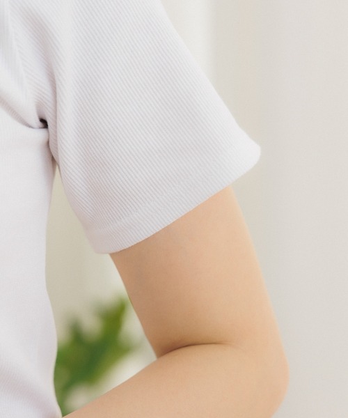 flower（フラワー）の「ポップカラーティーズ（Tシャツ/カットソー・レディース・イエロー/ホワイト/グリーン・FREE）」の18枚目の写真