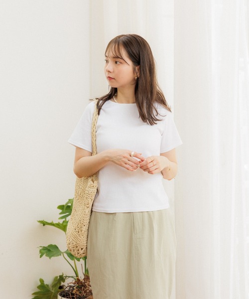 flower（フラワー）の「ポップカラーティーズ（Tシャツ/カットソー・レディース・イエロー/ホワイト/グリーン・FREE）」の17枚目の写真