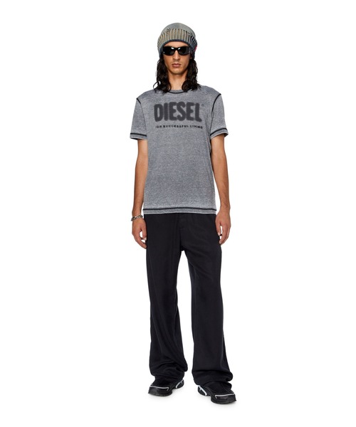 DIESEL（ディーゼル）の「メンズ Tシャツ トップス ロゴ（T