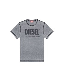 トップス DIESEL S-GINNI-ZIP-OD ジップアップスウェット｜ブラック｜メンズ｜DIESEL