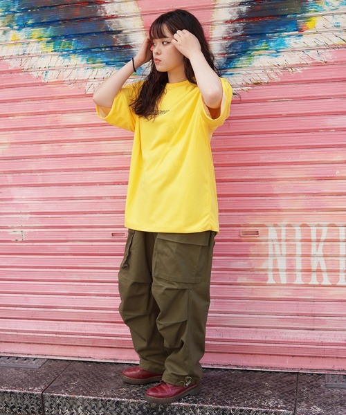 STAY GOLD（ステイゴールド）の「【STAYGOLD】リバーシブル Tシャツ / Reversible T-shirt（Tシャツ/カットソー・メンズ・チャコール/グリーン/イエロー/ブルー・FREE）」の17枚目の写真