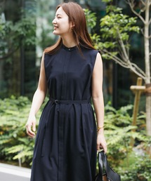 URBAN RESEARCH | ベルト付きタックノースリーブワンピース(ワンピース)