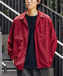 EDIFICE | パターンデシン オープンカラーシャツ(シャツ/ブラウス)