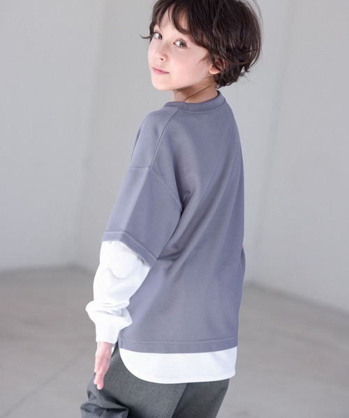 未使用　フレームワーク　ワッフルカットソー　グレー ≪追加≫ワッフルヘンリープルオーバー（Tシャツ/カットソー