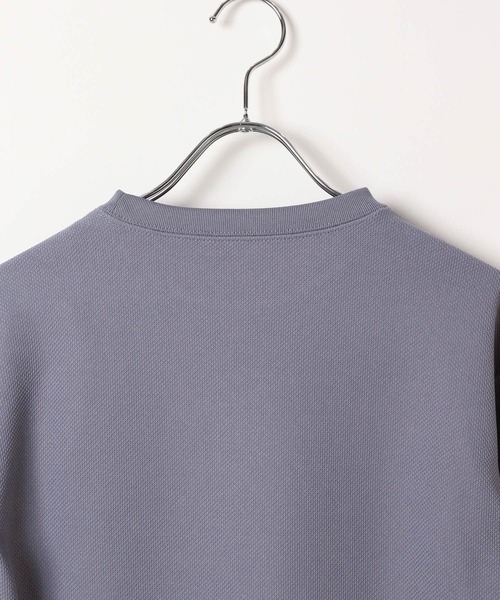 GLOBAL WORK(グローバルワーク)の「イージーDRYワッフルレイヤー/907688(Tシャツ/カットソー・キッズ・ライトグレー/ブラック/グリーン/ブルー・110cm/100cm/120cm/130cm/140cm/150cm/160cm)」の5枚目の写真