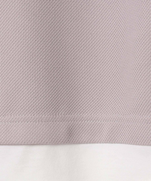 GLOBAL WORK(グローバルワーク)の「イージーDRYワッフルレイヤー/907688(Tシャツ/カットソー・キッズ・ライトグレー/ブラック/グリーン/ブルー・110cm/100cm/120cm/130cm/140cm/150cm/160cm)」の8枚目の写真