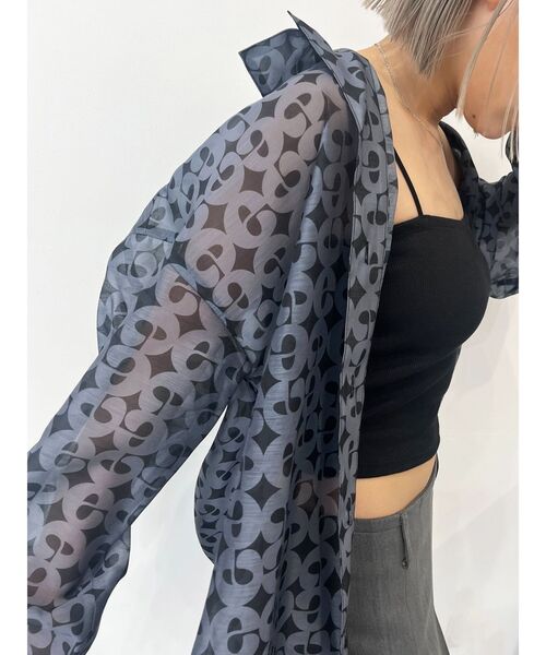 EMODA(エモダ)の「ボックスキャミ(Tシャツ/カットソー・レディース・その他/その他1/ホワイト/ブラック・FREE)」の16枚目の写真