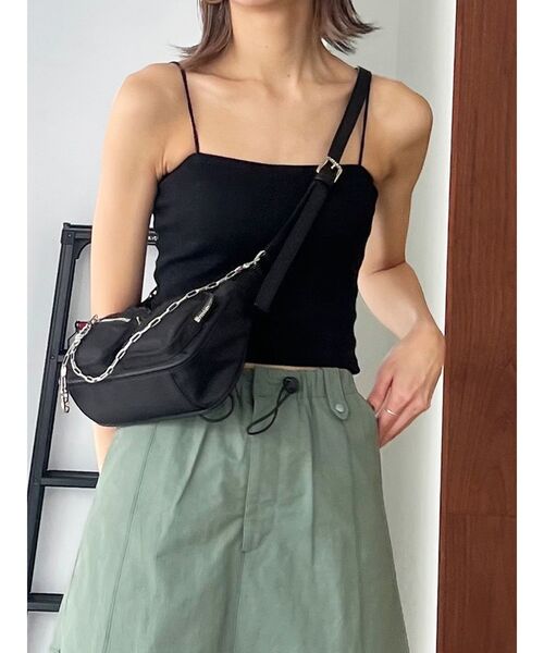 EMODA(エモダ)の「ボックスキャミ(Tシャツ/カットソー・レディース・その他/その他1/ホワイト/ブラック・FREE)」の13枚目の写真