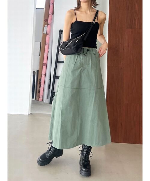 EMODA(エモダ)の「ボックスキャミ(Tシャツ/カットソー・レディース・その他/その他1/ホワイト/ブラック・FREE)」の12枚目の写真