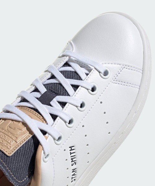 adidas（アディダス）の「スタンスミス キッズ / Stan Smith Kids  / アディダスオリジナルス adidas Originals（スニーカー・キッズ・ホワイト×ネイビー/ホワイト・23.5cm/22.5cm/25.0cm/22.0cm/25.5cm/23.0cm/24.0cm/24.5cm）」の11枚目の写真