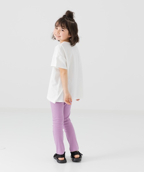 chil2（チルツー）の「全18色 カラバリストレッチパンツ（その他パンツ・キッズ・ワインレッド/ネイビー/ホワイト/ブルー/ブラック/サックスブルー/グリーン/グレー/モカ/ラベンダー/ミント/ライトブルー/オレンジ/マスタード/カーキ/ピンク/ベージュ/パープル・150cm/140cm/100cm/110cm/90cm/120cm/80ｃｍ/130cm）」の19枚目の写真
