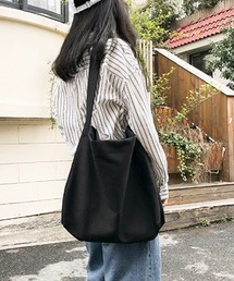 ポケット付き キャンバス ショルダー