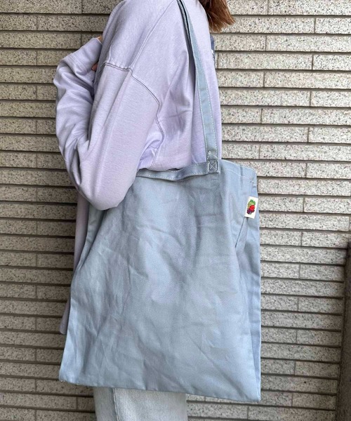 FRUIT OF THE LOOM(フルーツオブザルーム)の「FRUIT OF THE LOOM / FTL BASIC PARTITION TOTE / 80052900(トートバッグ・レディース・オフホワイト/イエロー/グリーン/カーキ/グレイッシュブルー/ネイビー/ピンク/レンガ/ブラウン/ベージュ/ブラック/グレー・ONESIZE)」の9枚目の写真