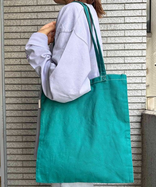 FRUIT OF THE LOOM(フルーツオブザルーム)の「FRUIT OF THE LOOM / FTL BASIC PARTITION TOTE / 80052900(トートバッグ・レディース・オフホワイト/イエロー/グリーン/カーキ/グレイッシュブルー/ネイビー/ピンク/レンガ/ブラウン/ベージュ/ブラック/グレー・ONESIZE)」の8枚目の写真