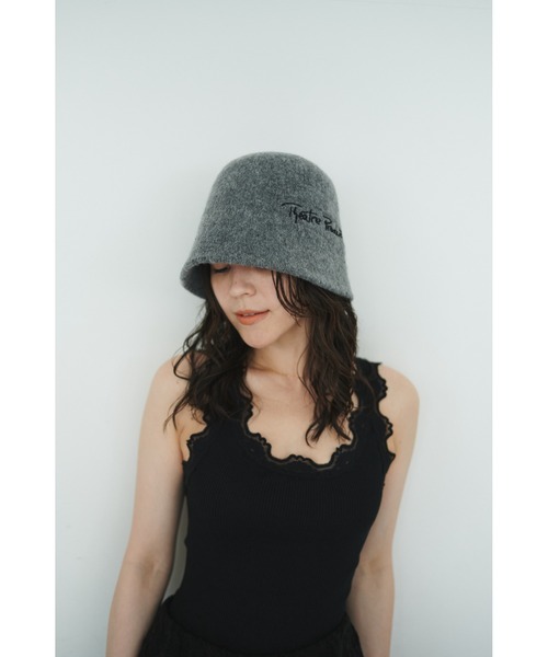 THEATRE PRODUCTS(シアタープロダクツ)の「シグニチャーバケットハット(ハット・レディース・ブラック/グレー/アイボリー・FREE)」の10枚目の写真
