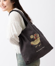 Jubilee（ジュビリー）の「ウィリアムモリス柄 刺繍 コーデュロイ トートバッグ（トートバッグ）」