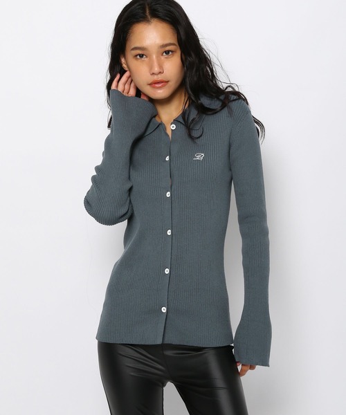 FOREVER 21(フォーエバー トゥエンティーワン)の「【2023AW】コンパクトニットカーディガン(カーディガン/ボレロ・レディース・ブルー/レッド・FREE)」の6枚目の写真