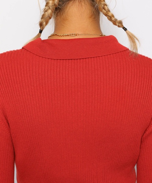 FOREVER 21(フォーエバー トゥエンティーワン)の「【2023AW】コンパクトニットカーディガン(カーディガン/ボレロ・レディース・ブルー/レッド・FREE)」の14枚目の写真