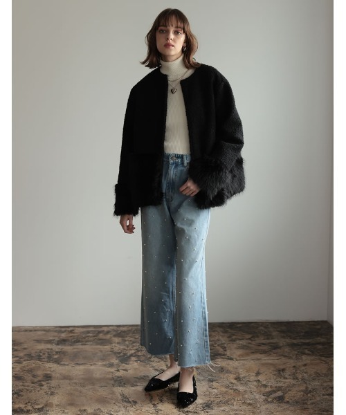 Re:EDIT（リエディ）の「[2023A/W COLLECTION][MEISM by Re:EDIT]ハート×チェーン2連ネックレス（ネックレス・レディース・ゴールド/シルバー・FREE）」の5枚目の写真