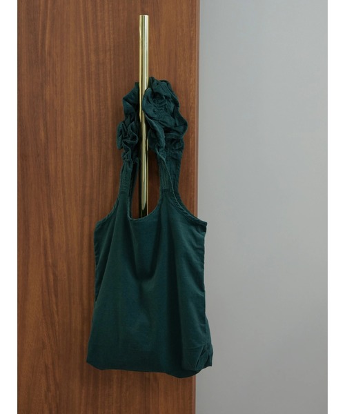 AMERICAN HOLIC（アメリカンホリック）の「コーデュロイフリルBAG（エコバッグ/サブバッグ・レディース・グリーン/ネイビー/ピンク系その他2/キャメル・FREE）」の7枚目の写真