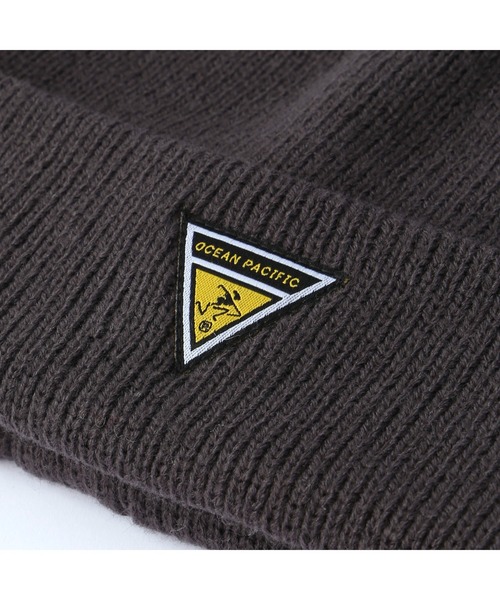 Ocean Pacific（オーシャンパシフィック）の「Ocean Pacific/オーシャンパシフィック ビーニー ニット帽 ニットキャップ ブランド 防寒（ニットキャップ/ビーニー・メンズ・カーキ/バーガンディー/チャコールグレー/ヘザーグレー/グリーン・FREE）」の7枚目の写真