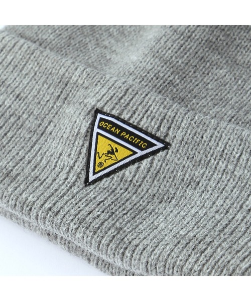 Ocean Pacific（オーシャンパシフィック）の「Ocean Pacific/オーシャンパシフィック ビーニー ニット帽 ニットキャップ ブランド 防寒（ニットキャップ/ビーニー・メンズ・カーキ/バーガンディー/チャコールグレー/ヘザーグレー/グリーン・FREE）」の9枚目の写真