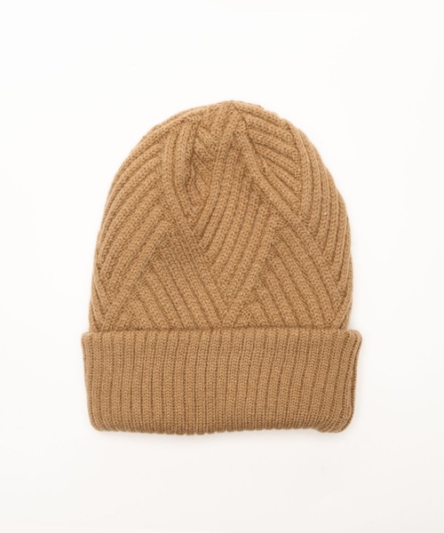 polka polka（ポルカポルカ）の「リサイクルポリ リバーシブル ニットキャップ（ニットキャップ/ビーニー・レディース・ベージュ/ブラック/グリーン・FREE）」の19枚目の写真